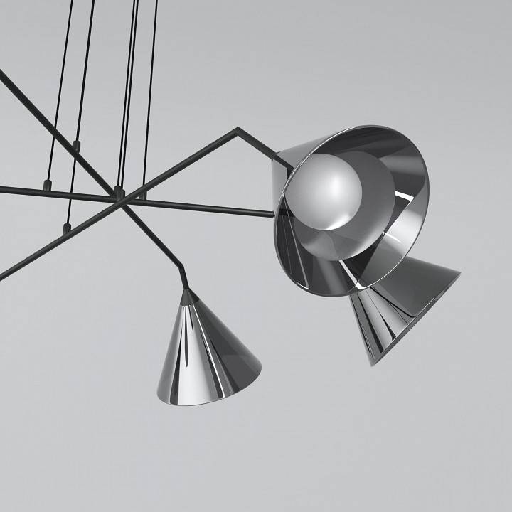 Подвесная люстра Eurosvet Enigma 70161/6 черный