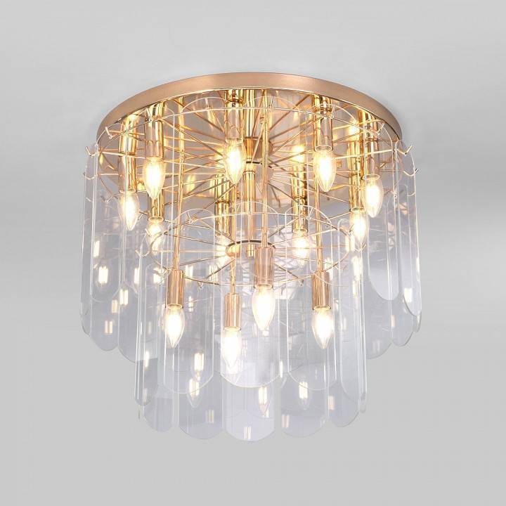 Потолочная люстра Eurosvet Claire Smart золото 60170