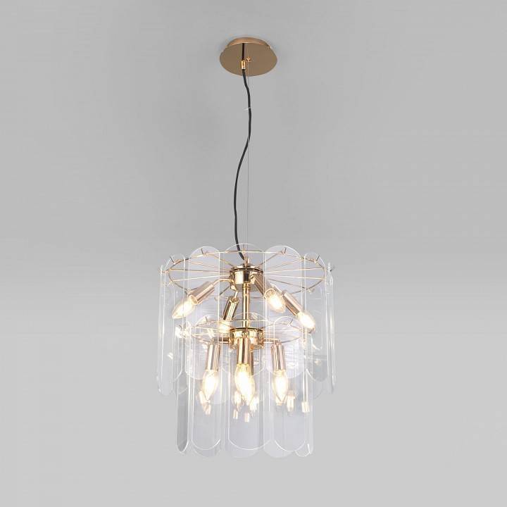 Подвесной светильник Eurosvet Claire золото Smart 60170/8