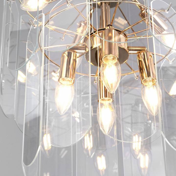 Подвесной светильник Eurosvet Claire золото Smart 60170/8