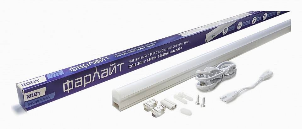 Светильник светодиодный линейный Farlight СПБ 15 Вт 6500 К 900 мм FAR002030