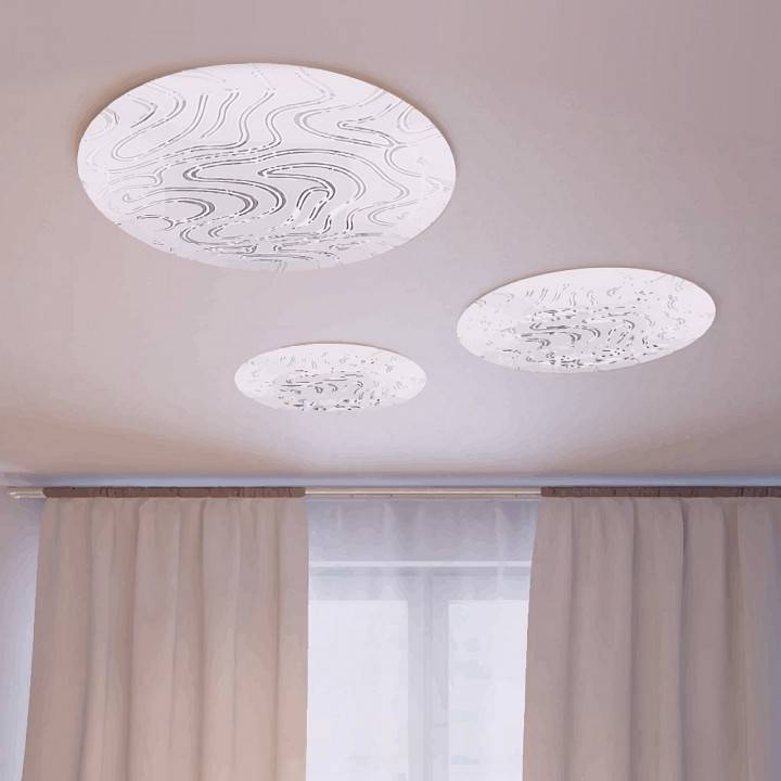 Светильник светодиодный накладной Farlight Водопад 24 Вт 6500 К FAR002093