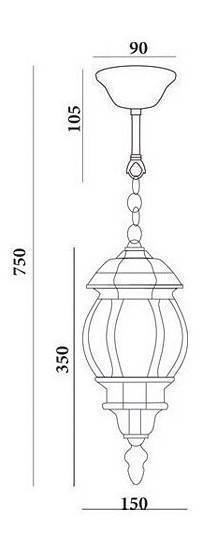 Подвесной светильник Feron 8105 11248