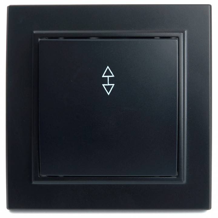 Выключатель проходной одноклавишный Stekker Эрна 39619