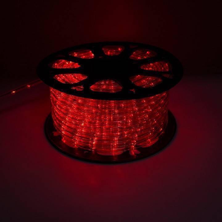 Шнур световой Feron LED-R2W 2-х жильный круглый белый 41031