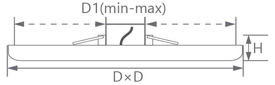 Встраиваемый светильник Feron AL514 41572