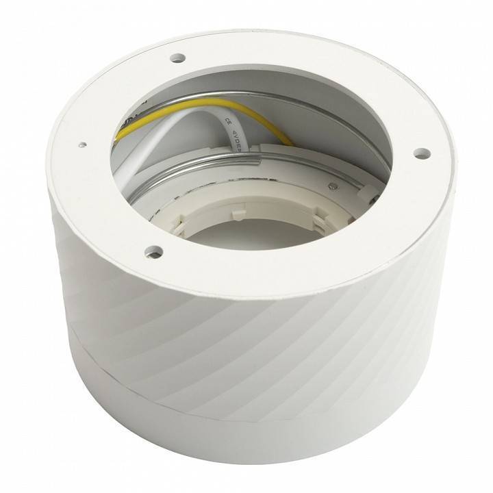 Светильник накладной Feron HL371 под лампу GU10 черный 48738