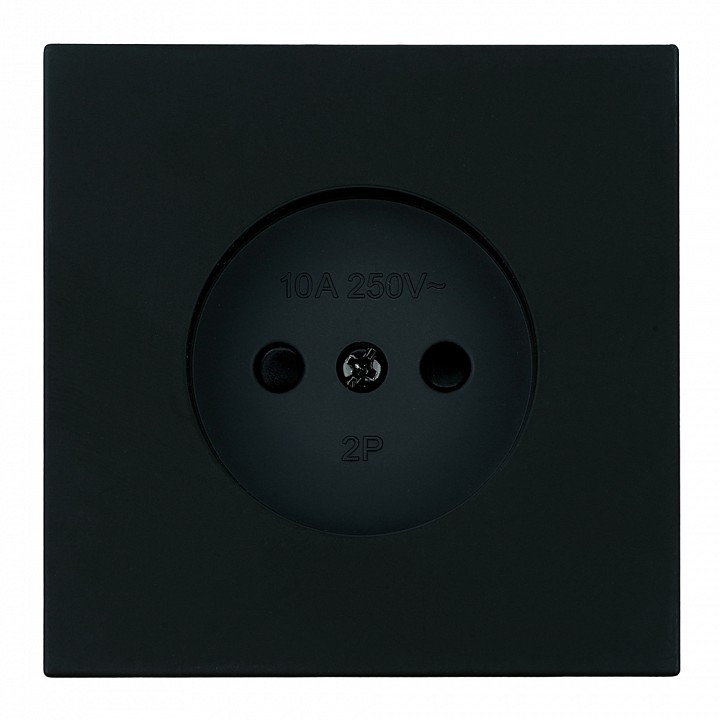 Розетка без заземления и со шторкой Stekker Мия 50453