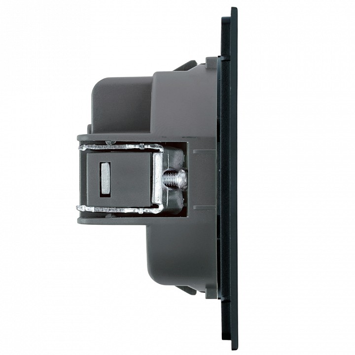 Розетка без заземления и со шторкой Stekker Мия 50453