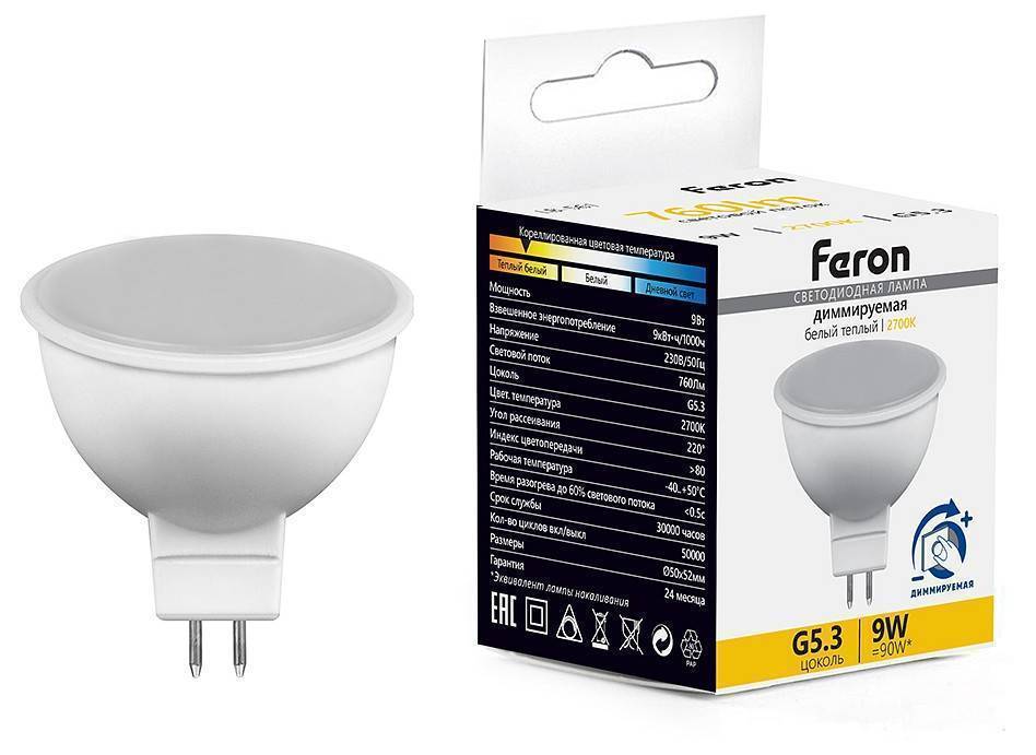 Лампа светодиодная Feron LB-561 E27 7 Вт 4000K 51070