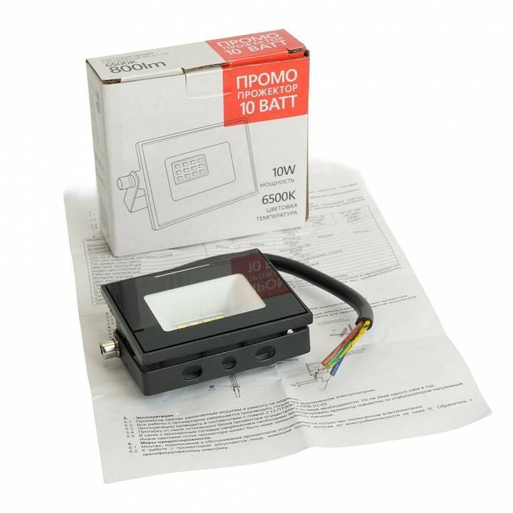 Прожектор светодиодный Feron Saffit SFL51-10 10 Вт 6400 К 51191