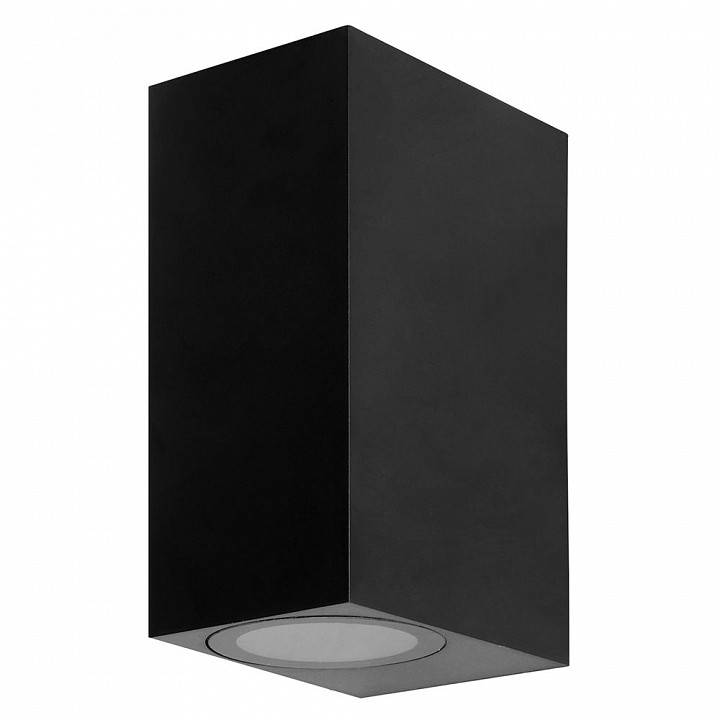 Светильник уличный настенный Feron DH051-P Бостон 2xGU10 IP54 черный 51546