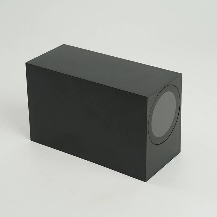 Светильник уличный настенный Feron DH051-P Бостон 2xGU10 IP54 черный 51546