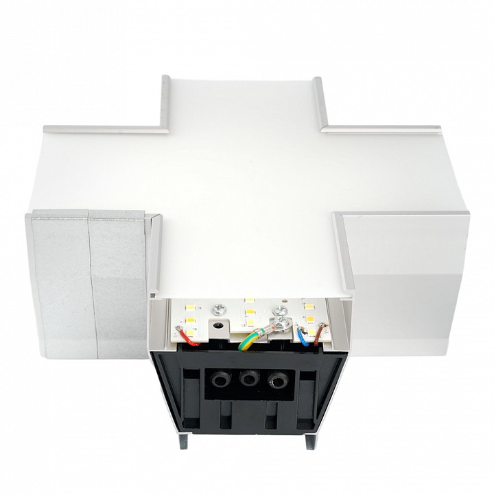 Соединитель угловой X-образный накладной Feron AL4036X 51874