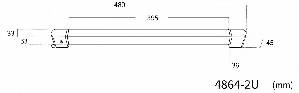 Накладной светильник Favourite Practica 4864-2U