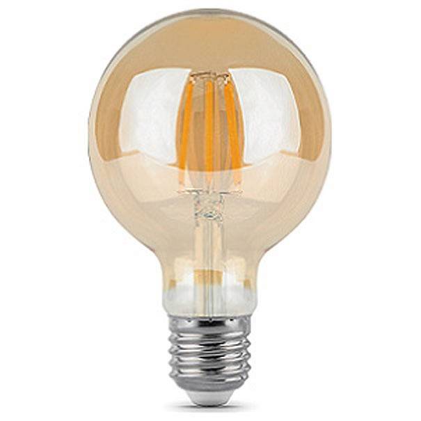 Лампа светодиодная Gauss Filament ST64 6 Вт E27 2400 К диммируемая 105802006-D