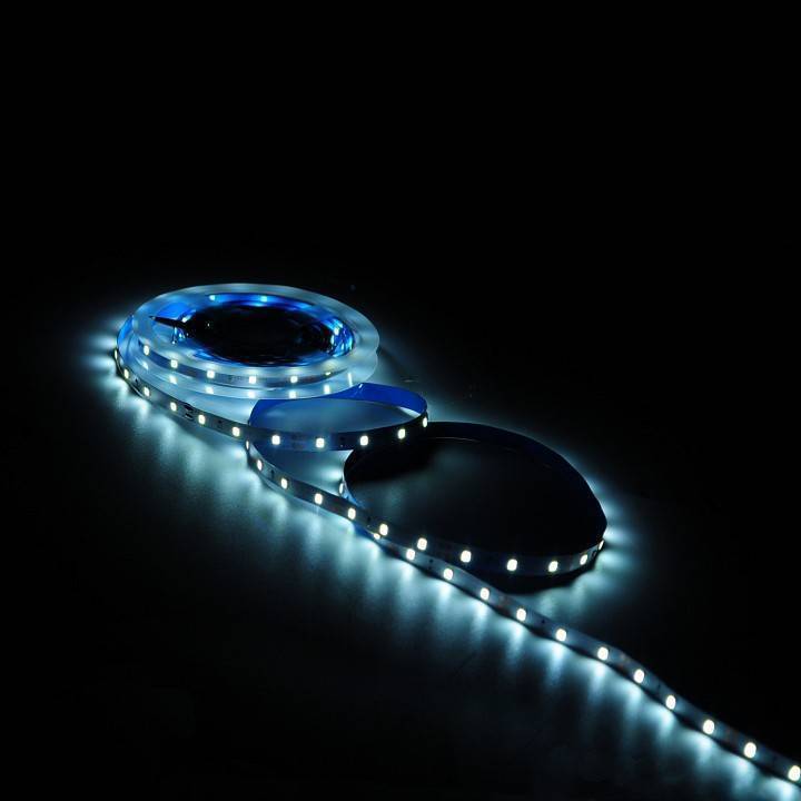 Лента светодиодная Gauss Basic 4.8 Вт/м 12 В IP20 4000 К 5 м BT004