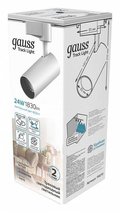 Светильник на штанге Gauss TR TR070
