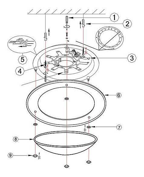 Накладной светильник Globo Tabasco 48263