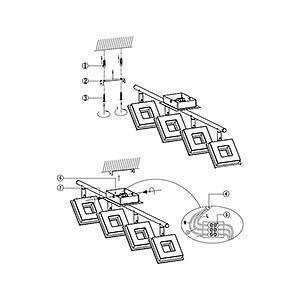 Спот Globo Kerstin 4xE14 56138-4