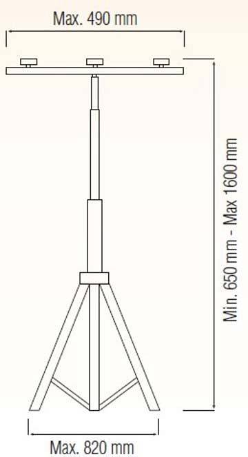 Крепление для прожекторов Horoz Electric HRZ00002190