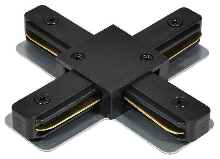 Соединитель X-образный для треков Hesby Lighting Skylite 0007