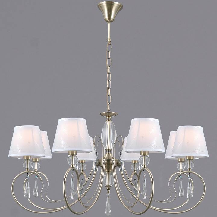 Подвесная люстра ILLUMICO CASTOR IL0193-8PSQ-24 AB CASTOR