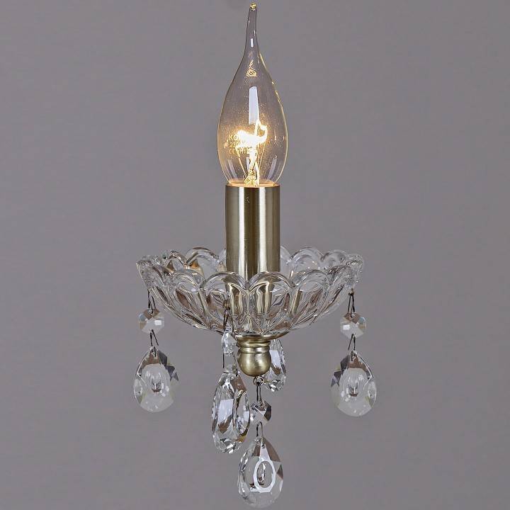 Подвесная люстра ILLUMICO CASTOR IL0265-5PSQ-24 AB CASTOR