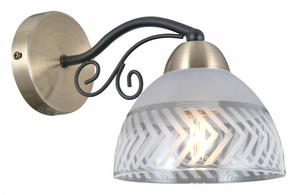 Бра ILLUMICO SPICA IL0435-1WSQ-24 BK AB