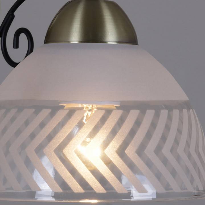 Бра ILLUMICO SPICA IL0435-1WSQ-24 BK AB