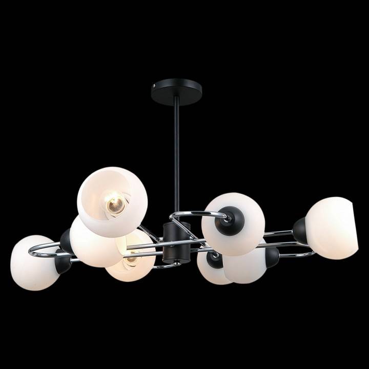 Люстра на штанге ILLUMICO IL0451-8PCSQ-79 BK