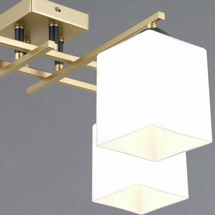 Потолочная люстра ILLUMICO NAPLES IL0617-4CSQ-25 GD NAPLES