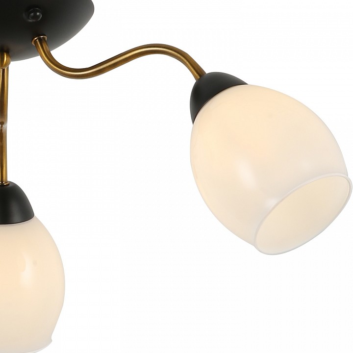 Люстра на штанге ILLUMICO IL8193-3COU-79 BK GD