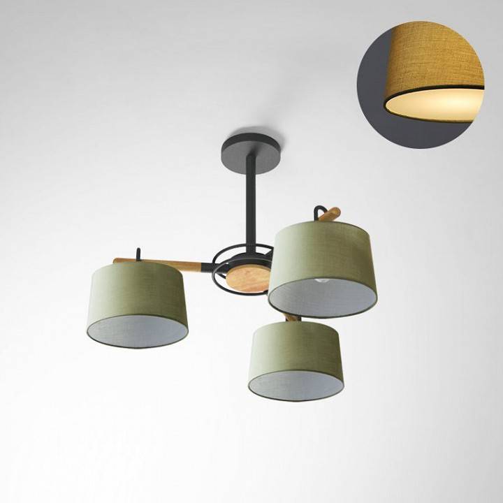 Люстра на штанге ImperiumLoft Even Green EVEN01