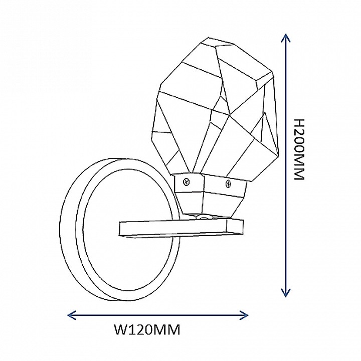 Бра Imperiumloft CRISTEL CRISTEL-WALL-A01