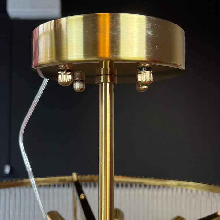 Светильник на штанге Imperiumloft RH Marais Round Chandelier 40,2668