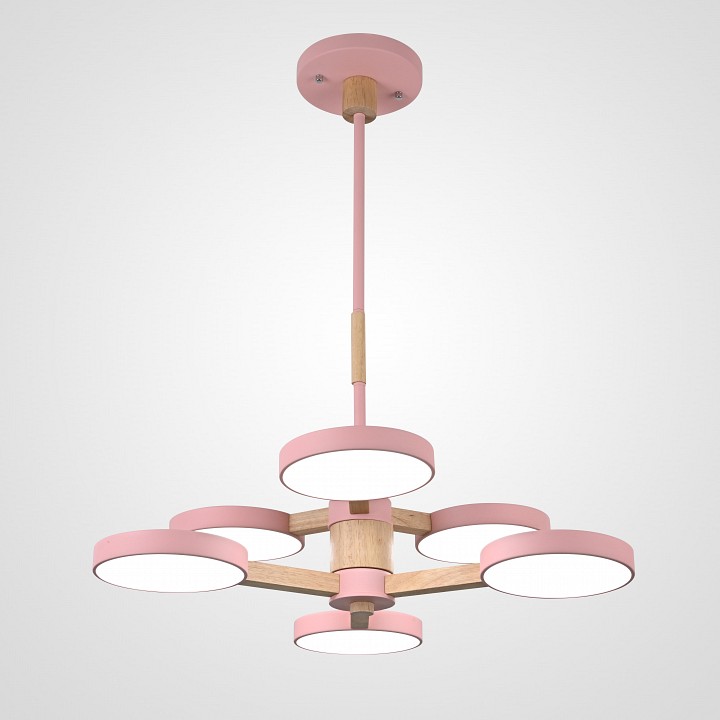 Люстра на штанге Imperiumloft TURNA Pink TURNA-DBL01