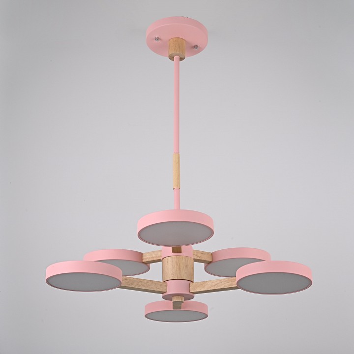 Люстра на штанге Imperiumloft TURNA Pink TURNA-DBL01