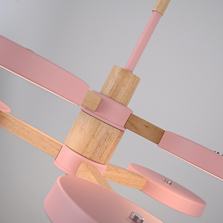 Люстра на штанге Imperiumloft TURNA Pink TURNA-DBL01