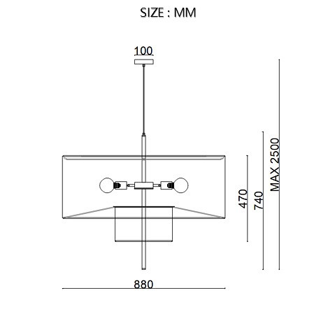 Подвесной светильник Imperiumloft ANDREAN andrean01
