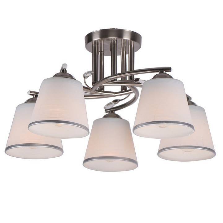 Люстра на штанге Imex 5 ламп MD.0536-5-S SN