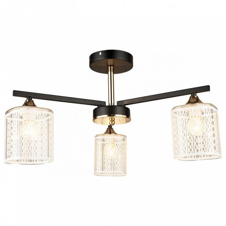 Люстра на штанге IMEX MD.4092 3 лампы MD.4092-3-S CF+FGD