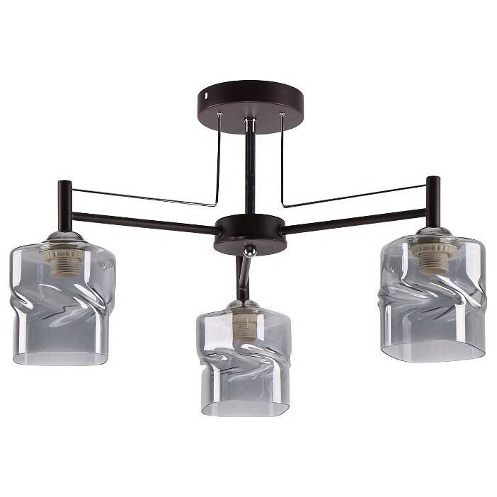 Потолочная люстра Imex 4237 3 лампы MD.4237-3-S BR+CH