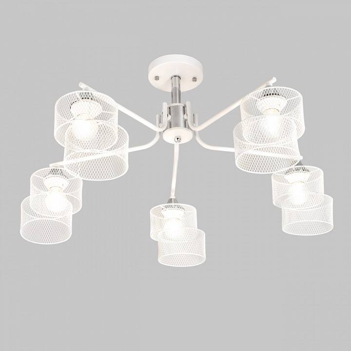 Люстра на штанге Imex MD.4252 5 ламп MD.4252-5-S-WH+CH