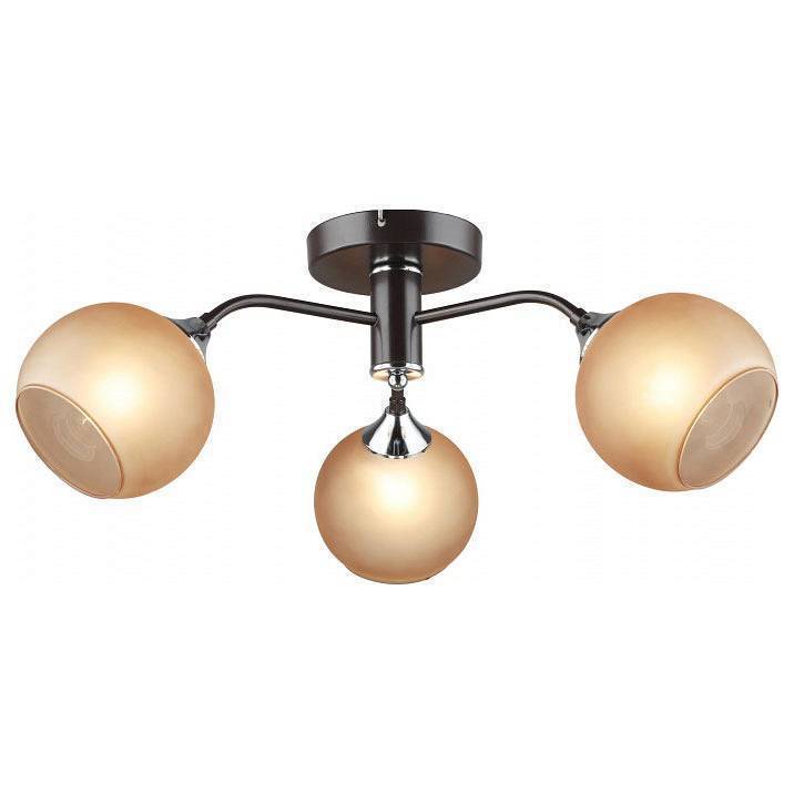 Люстра на штанге Imex MD.5965 3 лампы MD.5965-3-S-COFFEE+CR