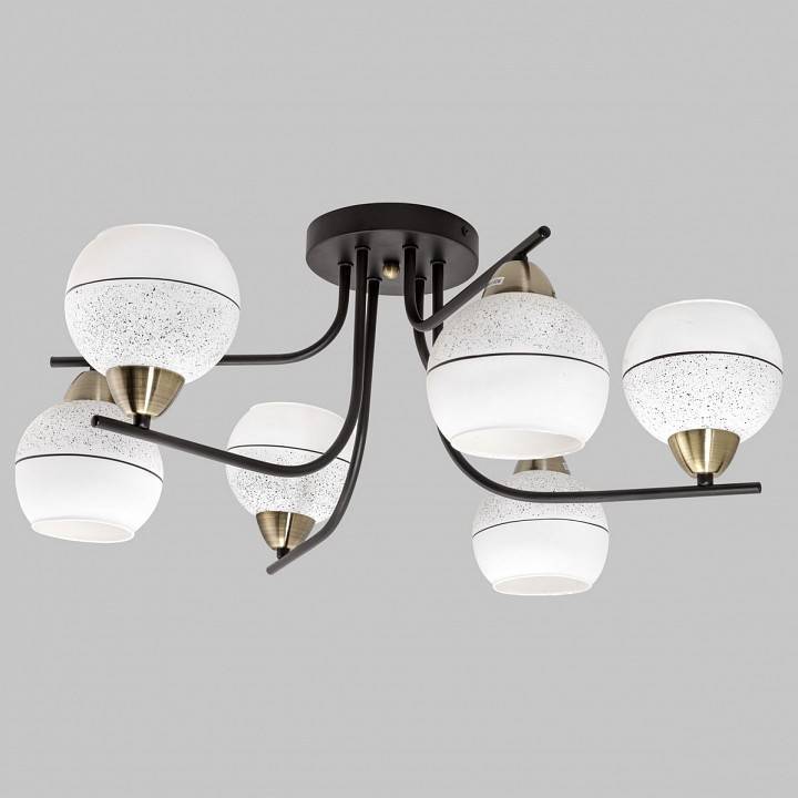 Потолочная люстра Imex MD.8136 6 ламп черный/бронза MD.8136-6-S-BK+AB