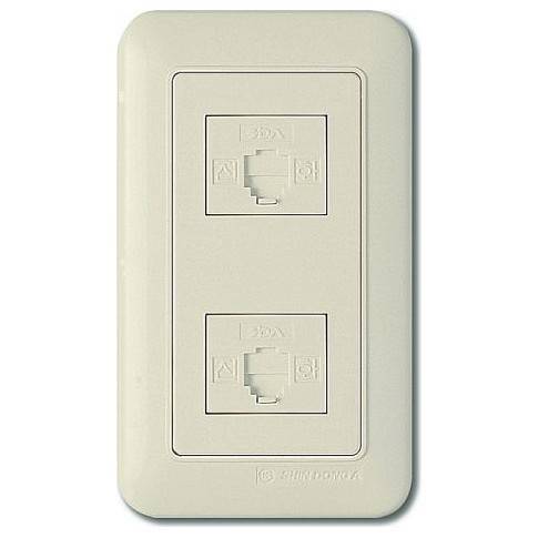 Розетка телефонная RJ-11 Imex WST 1426 слоновая кость WST 1426