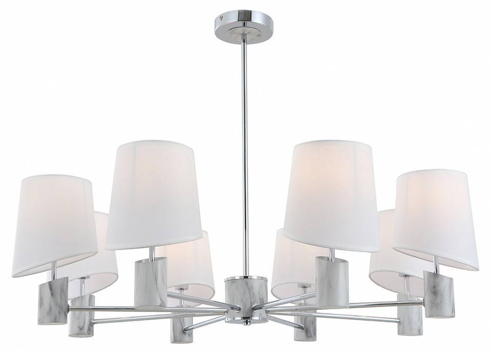 Люстра на штанге Indigo Sereno 13034/8R Chrome