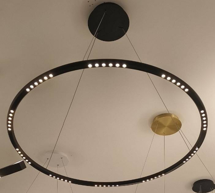 Подвесной светильник Italline IT013-6022 IT013-6022 black 3000K