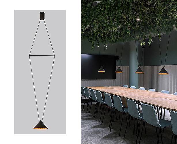 Подвесной светильник Italline IT03-1429 IT03-1430 black/orange